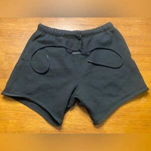 Fear of God Essentials Black Shorts